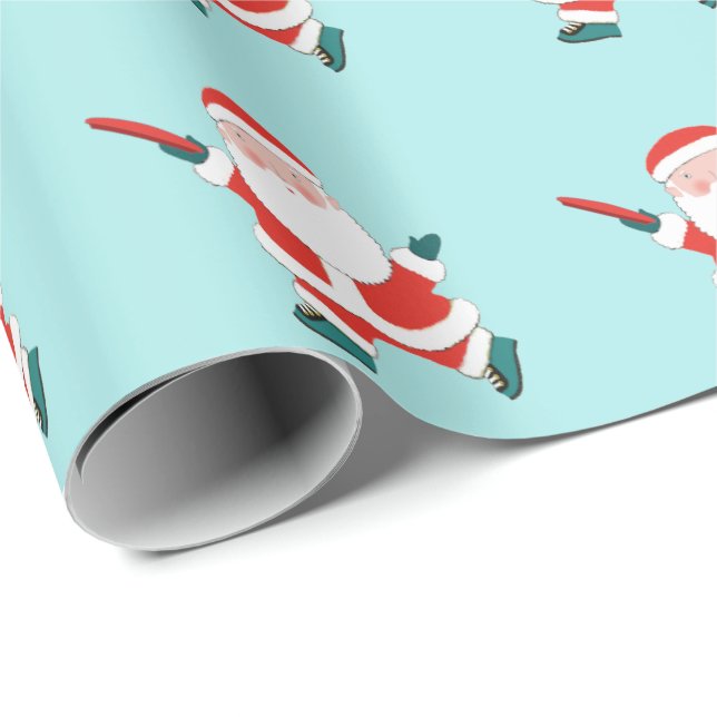Papel De Regalo Regalo de vacaciones de disco de golf (Esquina del rollo)