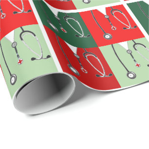 Papel De Regalo Regalo de vacaciones de Navidades médicos