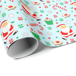 Papel De Regalo Regalo de vacaciones de voleibol