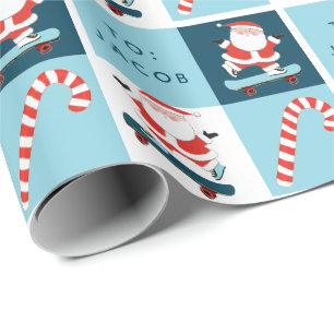 Papel De Regalo Regalo de vacaciones para patinaje en patinaje per