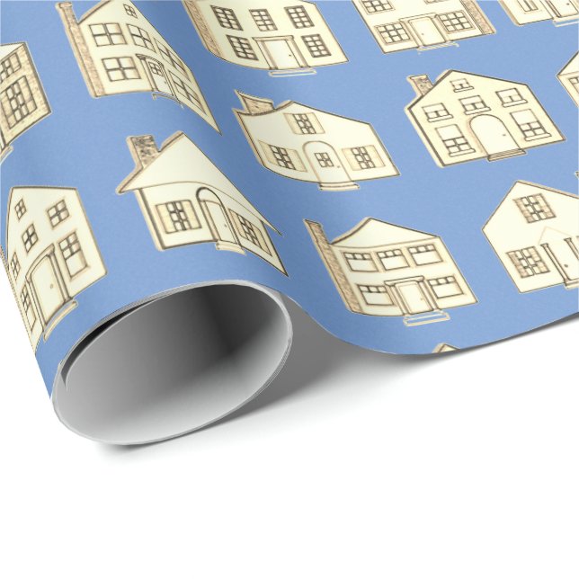 Papel De Regalo Regalo del agente inmobiliario (Esquina del rollo)