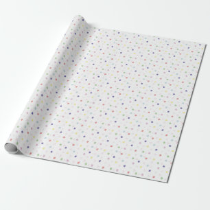 Papel De Regalo Regalo del patrón de las estrellas de color