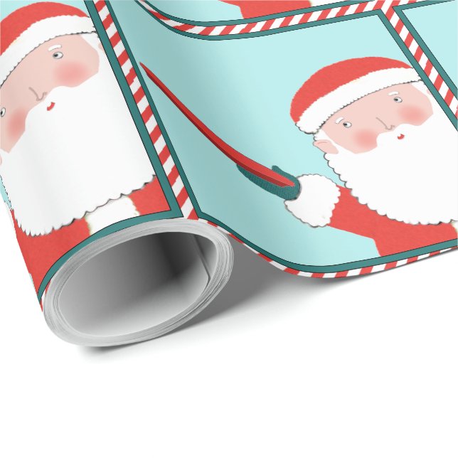 Papel De Regalo Regalo Divertido de Golf con Disco (Esquina del rollo)