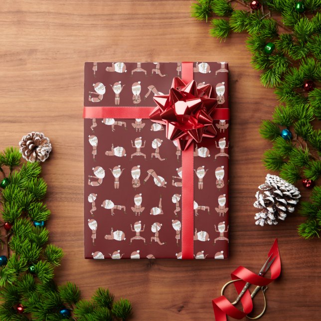 Papel De Regalo Regalo divertido de Navidad (Regalo de vacaciones)