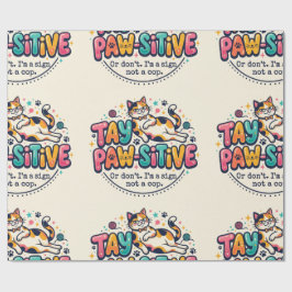 Papel De Regalo Regalo divertido para amantes de gatos para manten