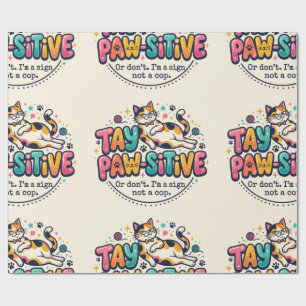 Papel De Regalo Regalo divertido para amantes de gatos para manten