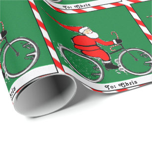 Papel De Regalo Regalo divertido para ciclista en vacaciones