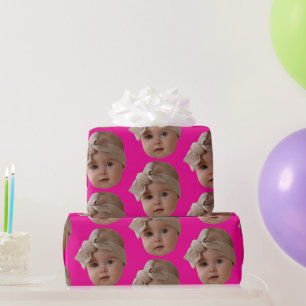 Papel De Regalo Regalo Divertido Personalizado Moderno Cumpleaños