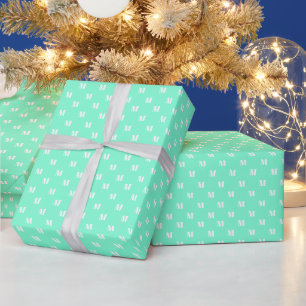 Papel De Regalo Regalo elegante blanco acuático regalo moderno