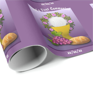 Papel De Regalo Regalo Eucaristía Santa de la Primera Comunidad Pe