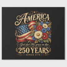 Regalo Floral Patriótico América 250 Años Desde 17