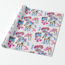 Papel De Regalo Regalo Mediterráneo Bola de Discoteca Mamma Mia
