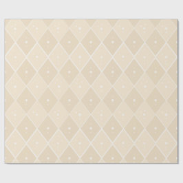 Papel De Regalo Regalo minimalista escandinavo moderno con diamant