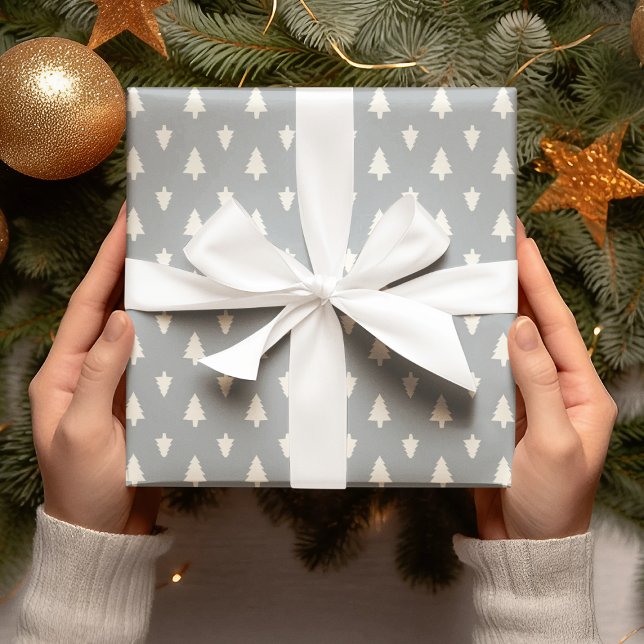 Papel De Regalo Regalo mínimo de vacaciones en árbol de Navidad bl (Subido por el creador)