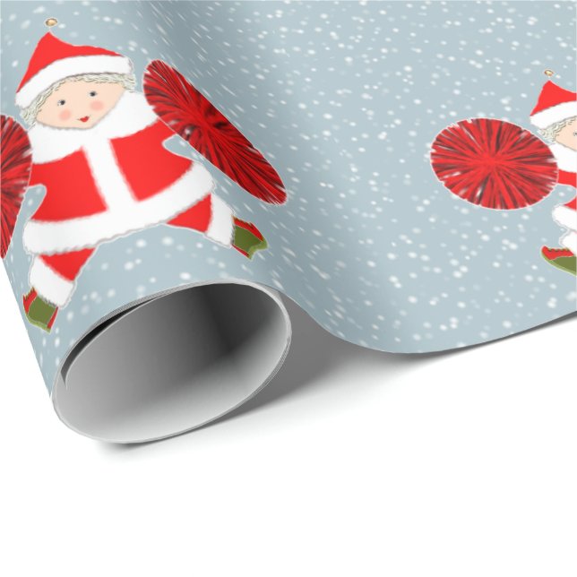 Papel De Regalo Regalo navideño de Navidades animadores (Esquina del rollo)