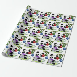 Papel De Regalo Regalo navideño de Panda