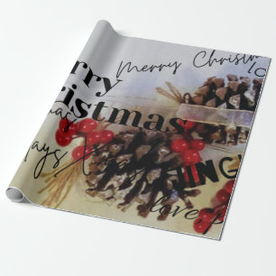 Papel De Regalo Regalo navideño ruso