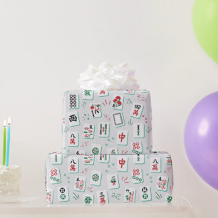 Papel De Regalo Regalo para jugador de Mahjong Crew Mahj Club Aman