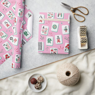 Papel De Regalo Regalo para jugador de Mahjong Crew Mahj Club Aman