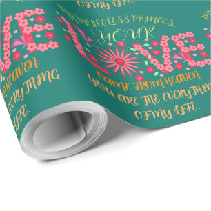 PAPEL DE REGALO REGALO PARA MAMÁ, HERMANA, HIJA, AMIGA, NOVIA