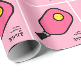 Papel De Regalo Regalo Personalizado de Pickleball