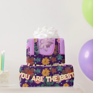 Papel De Regalo Regalo personalizado del día de la madre lumbar