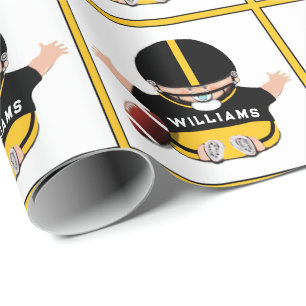 Papel De Regalo Regalo Personalizado Fútbol Bebé
