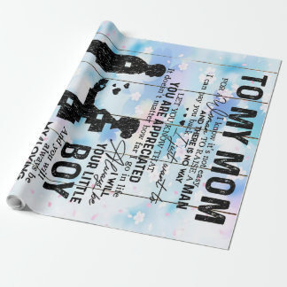 Papel De Regalo Regalo Personalizado Para Mamá, Ofertas Cutas Pres