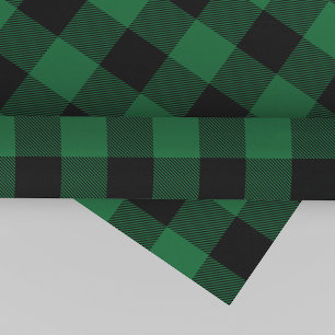 Papel De Regalo Regalo verde del navidad del modelo de la tela