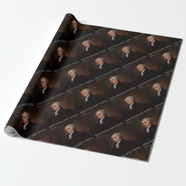 Papel De Regalo Regalos de Alexander Hamilton (Desenrollado)