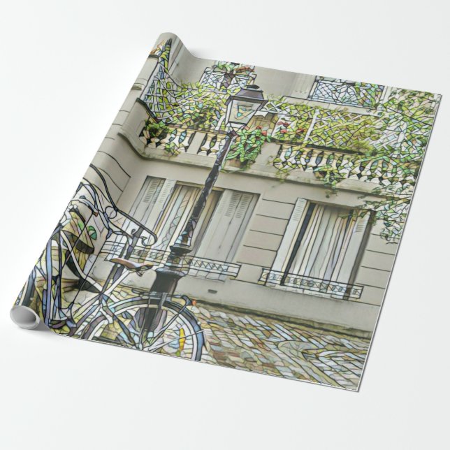 Papel De Regalo Regalos de bicicleta de montaña (Desenrollado)