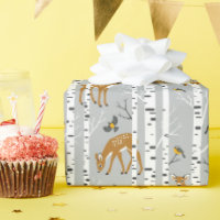 Regalos de cervatillos de ciervo bosque de abedul