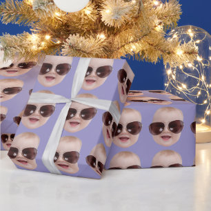 Papel De Regalo Regalos de cumpleaños personalizados con foto de b