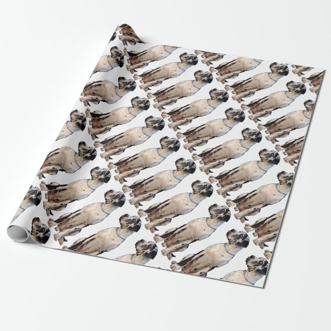 Papel De Regalo Regalos de Doggen (Desenrollado)
