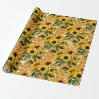 Papel De Regalo Regalos de girasol | Hacerlo Como Un Girasol