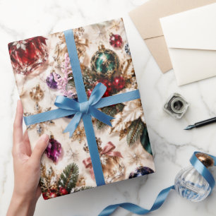 Papel De Regalo Regalos de Navidad de Joyas de Lujo
