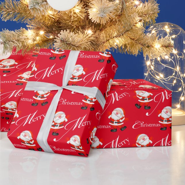 Papel De Regalo Regalos de Santa al cliente de Navidad (Vacaciones)