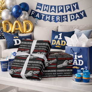Papel De Regalo Regalos del Día del Padre: Vínculo Irrompible entr
