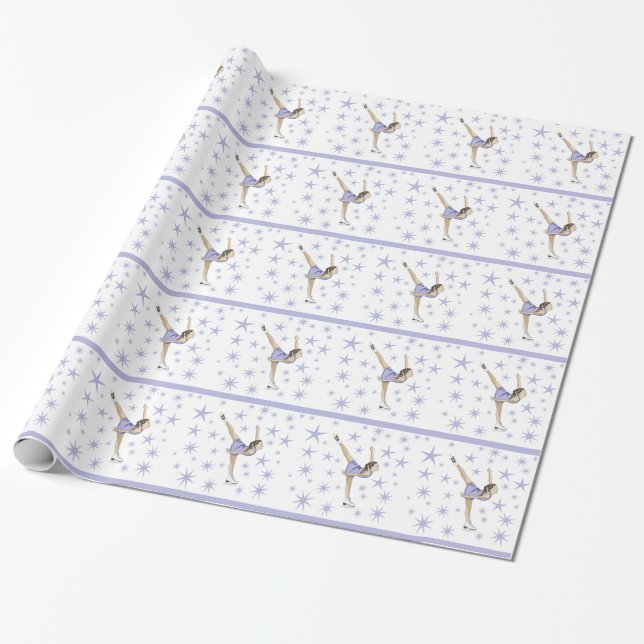 Papel De Regalo Regalos del patinaje artístico (Desenrollado)