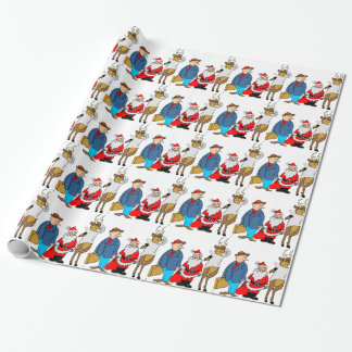 Papel De Regalo Regalos divertidos del navidad