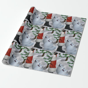Papel De Regalo Regalos esquimales americanos del navidad
