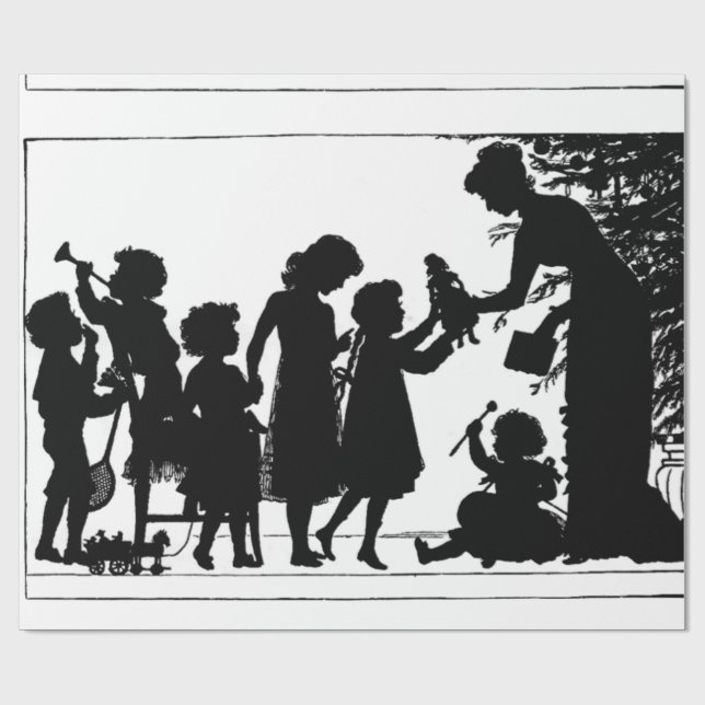 Papel De Regalo Regalos navidades (Superficie plana)