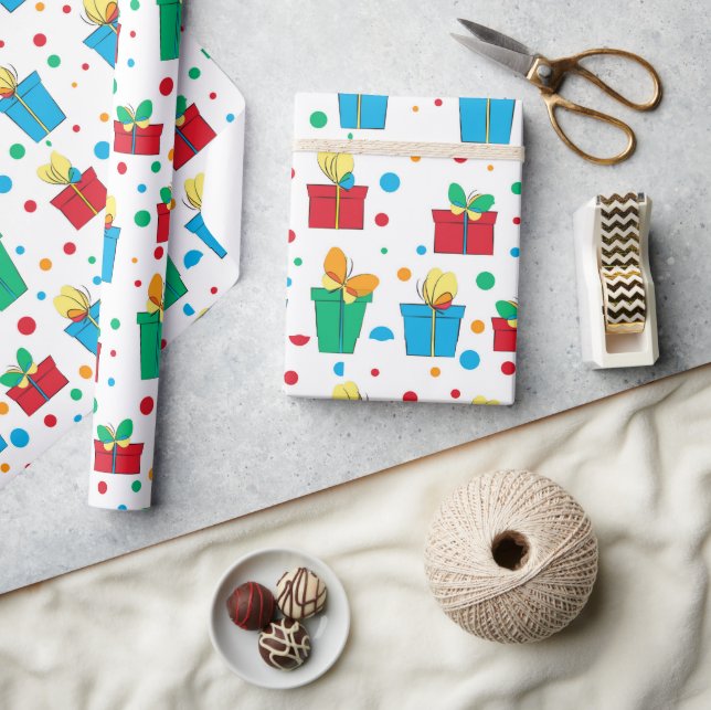 Papel De Regalo Regalos Para Ti (Artesanía)