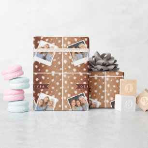Papel De Regalo Regalos personalizados con estampado de ciervo est