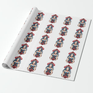 Papel De Regalo Reina de espadas Thunder_Cove