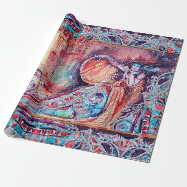 Papel De Regalo REINA DE Fantasía DE ARCADIA (Desenrollado)