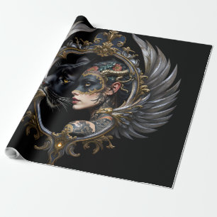 Papel De Regalo Reina de la Sombra – Emblema del Espíritu de la Pa