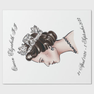 Papel De Regalo Reina Isabel II
