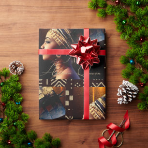 Papel De Regalo Reina Nefertiti de Egipto