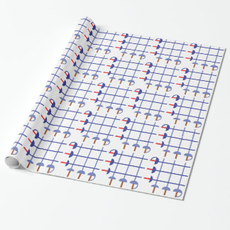 Papel De Regalo Rejilla de la espada de cercado